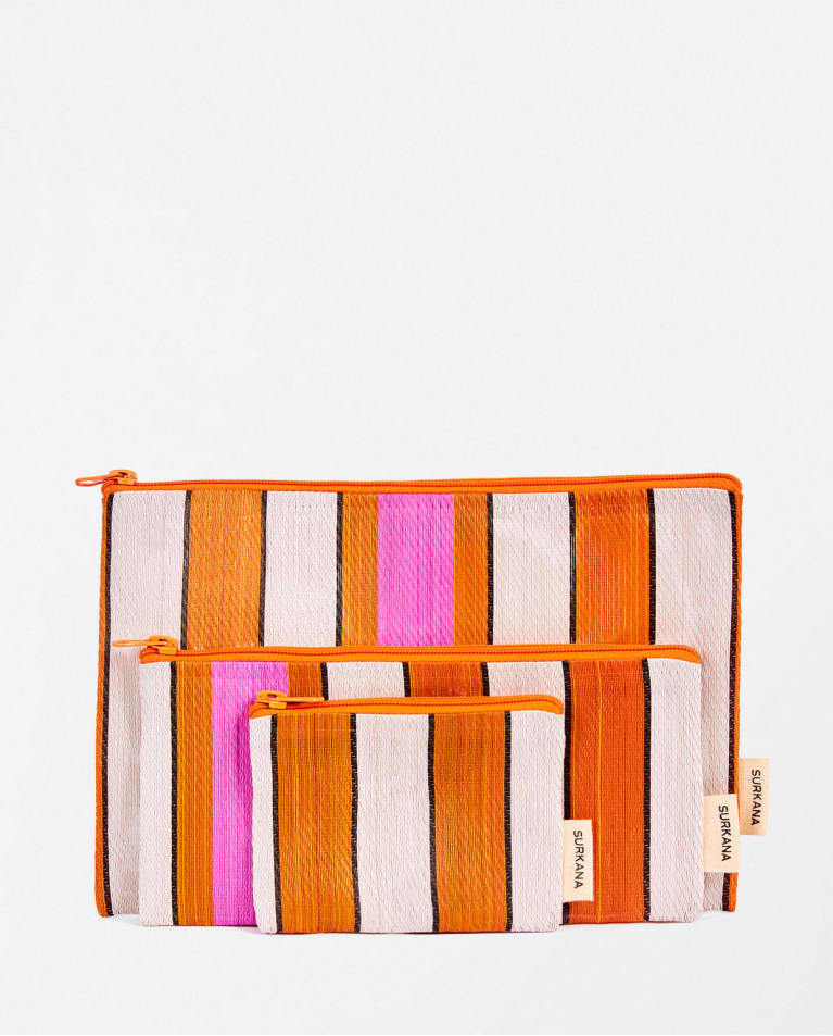 Trousse de toilette du marché Orange