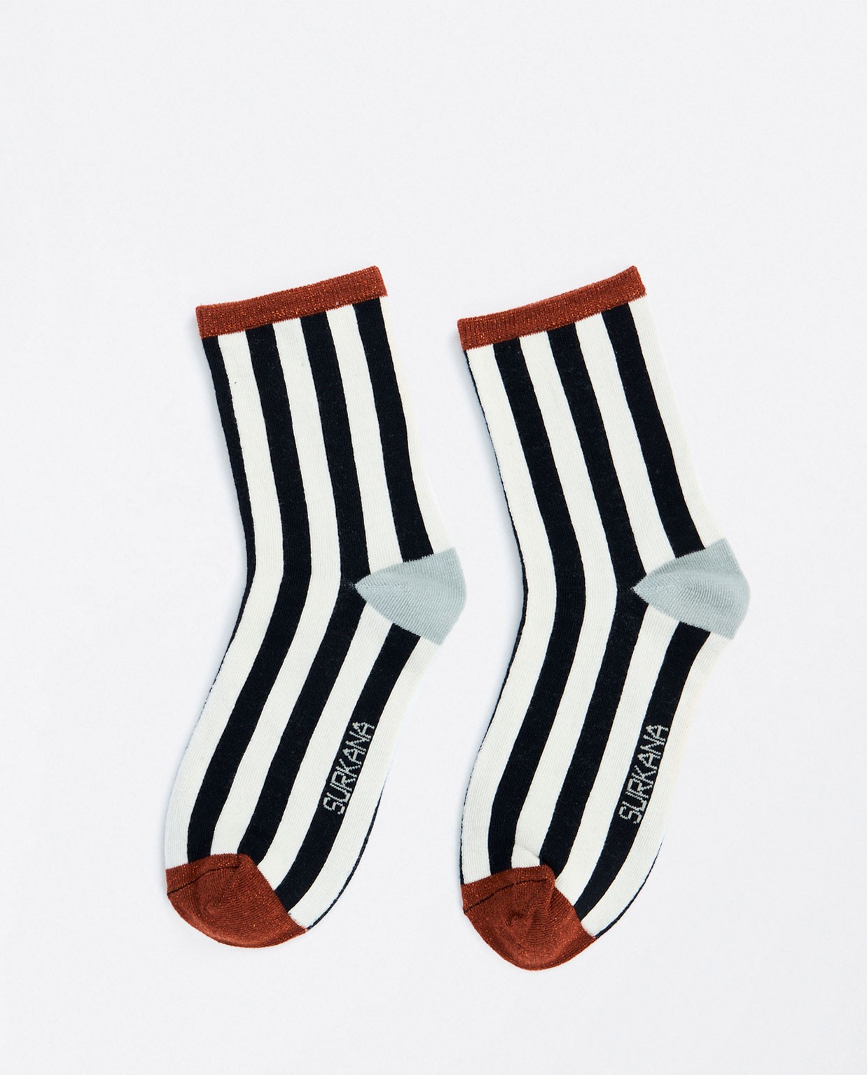 Medium jacquard socks Black