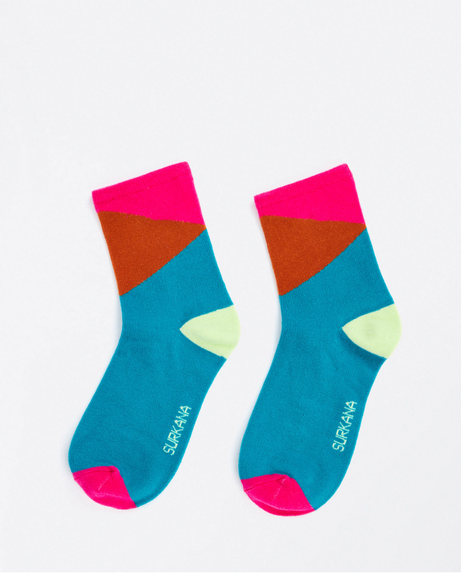 Medium jacquard socks...