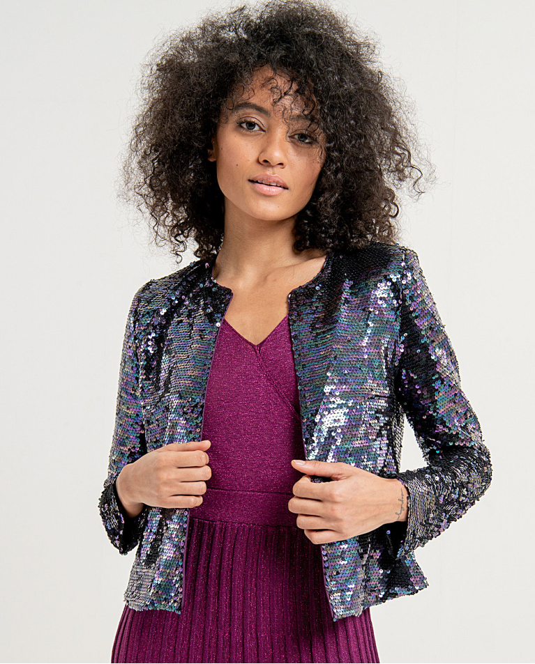 Sequined bullfighter jacket Multi