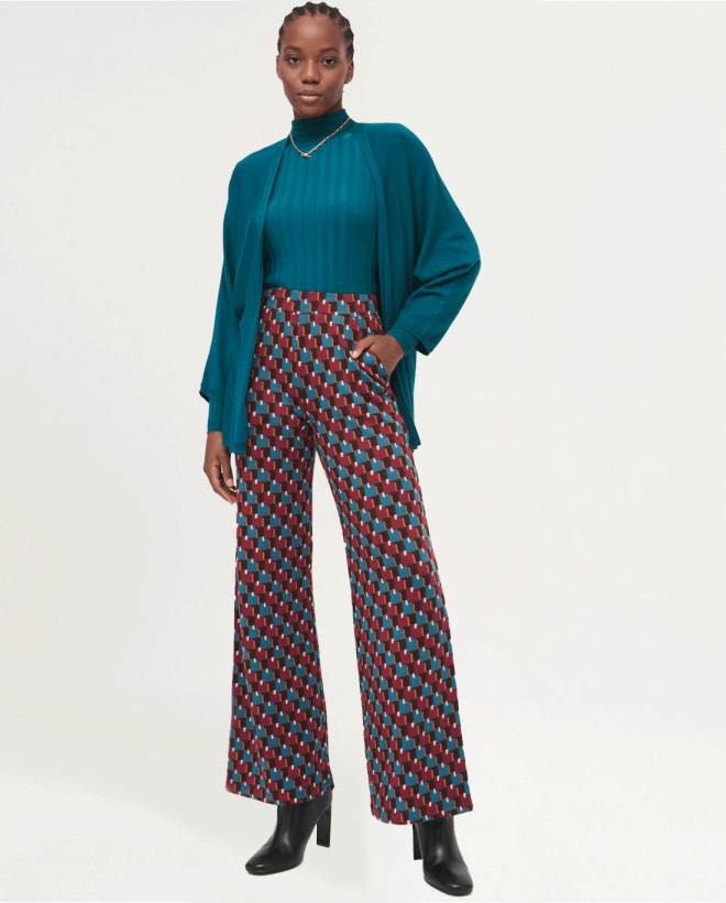 Long flowing trousers Multi