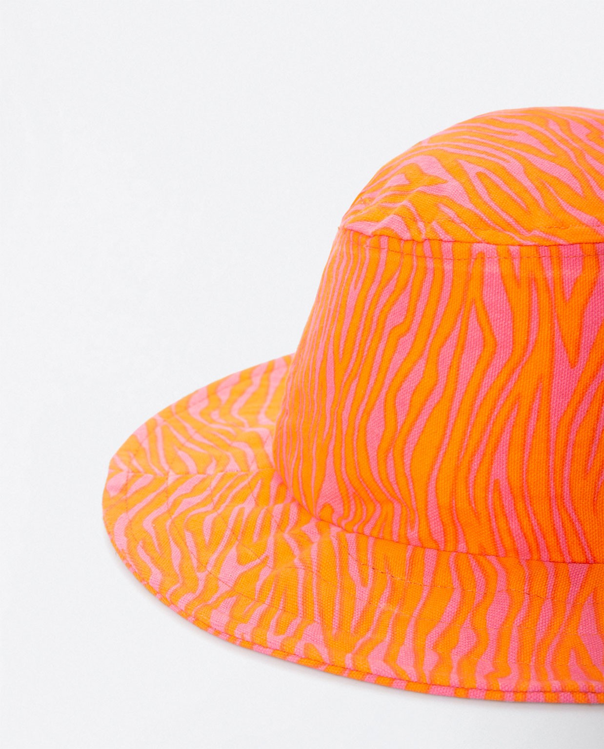Chapeau de pêcheur imprimé  Rose