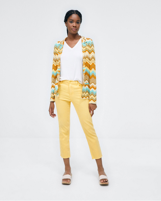 Veste en tricot avec...