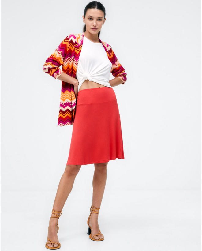 Veste en tricot avec...