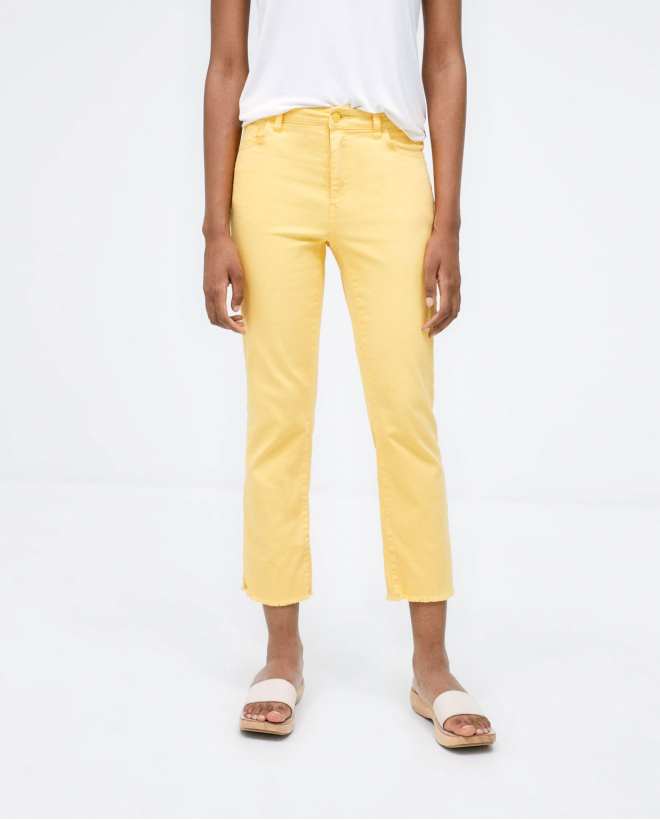Pantalon long et droit en...