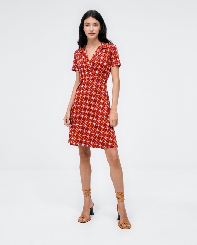 Short cross over dress....