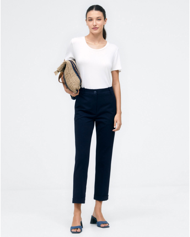 Pantalon long à fond de...