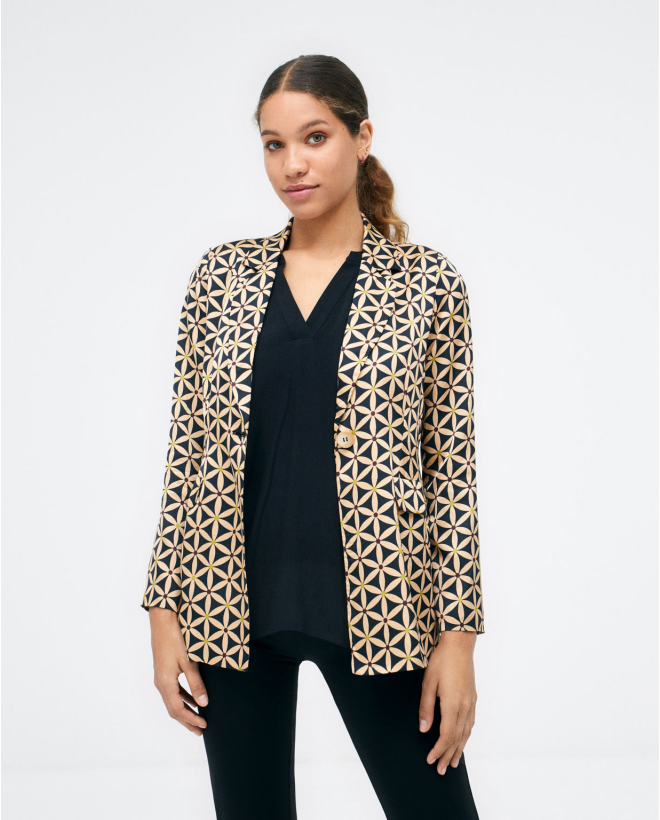 Veste avec poches à rabat...