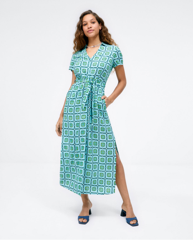 Robe chemise longue....