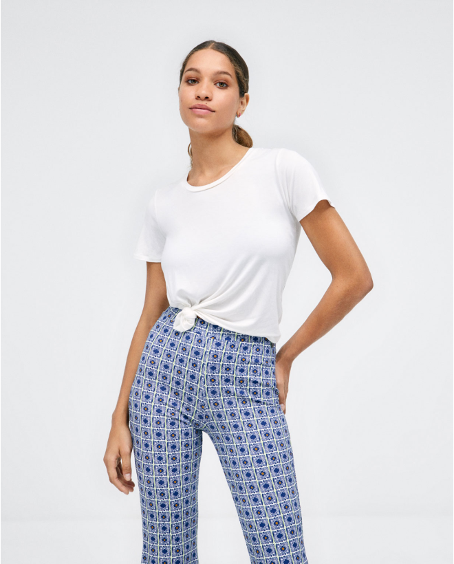 Pantalon long à fond de...