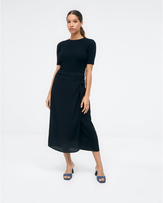 Pareo skirt with side knot....