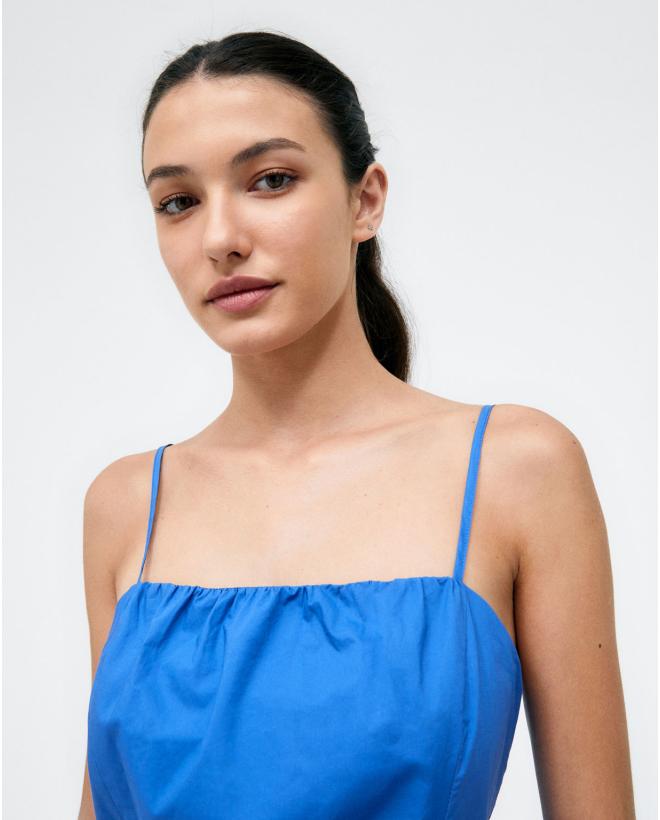 Tank top. Stretch ruched...